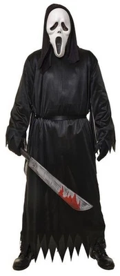 RUBIE'S Rubies Costume Fantasma Scream con Maschera Ghost Scare Uomo Adulto Halloween