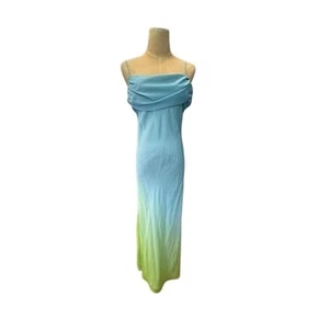 "BLONDIE NITES" VTG Ombre Formal Dress SZ 8 Fairy Core Y2k Small Spots See Image - Picture 1 of 14