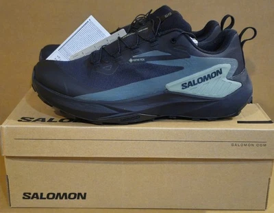 Salomon Genesis GTX Gore-tex Hiking Shoes Quick Lace Mens Size 10 New In Box - Image 1 of 4