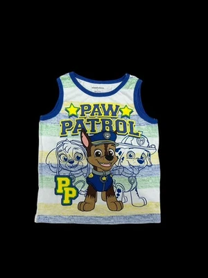 ✨ Boys Blue and yellow Paw Patrol tank top✨ - Image 1 of 3