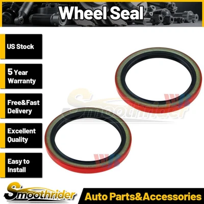 Sello de rueda interior delantera WJB 2 piezas para GMC C1500 1988-1994 1995 1996 1997 1998 1999 Foto 1 de 4