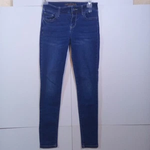 Arizona Distressed Jean Co Womens Size 3 Skinny Denim Jeans - Picture 1 of 15