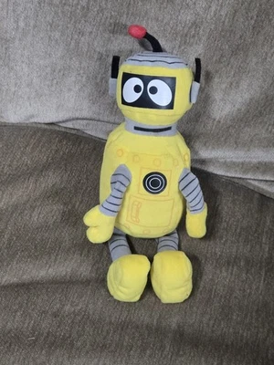 Ty Beanie Babies Yo Gabba Gabba Plex 9,5" Amarelo 2012 - Imagem 1 de 3