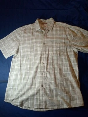 Vintage The Territory Ahead Shirt Mens Large Tall Button Up Abstract Aztec - Image 1 of 4