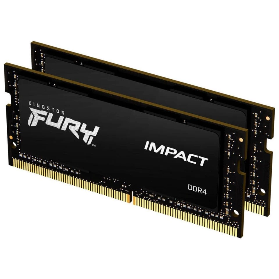 16GB DDR4 SODIMM RAM Black Intel XMP AMD Ryzen Plug N Play High Performance - Image 1 of 4