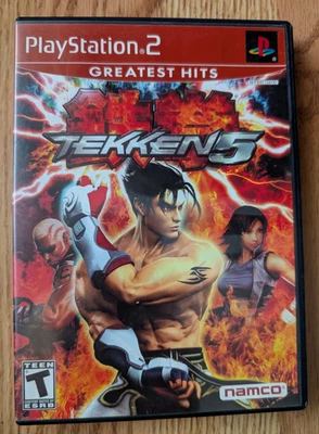 Tekken 5 - Greatest Hits (Sony PlayStation 2 PS2, 2005) COMPLETE - Image 1 of 3