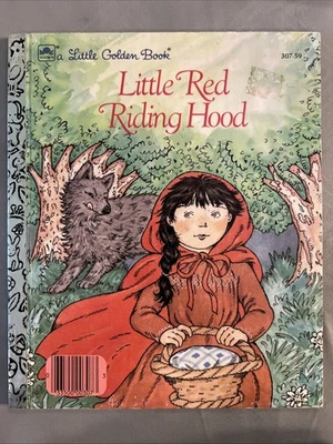 Vintage A Little Golden Book Little Red Riding Hood 307-59 1985 #3049 - Image 1 of 4