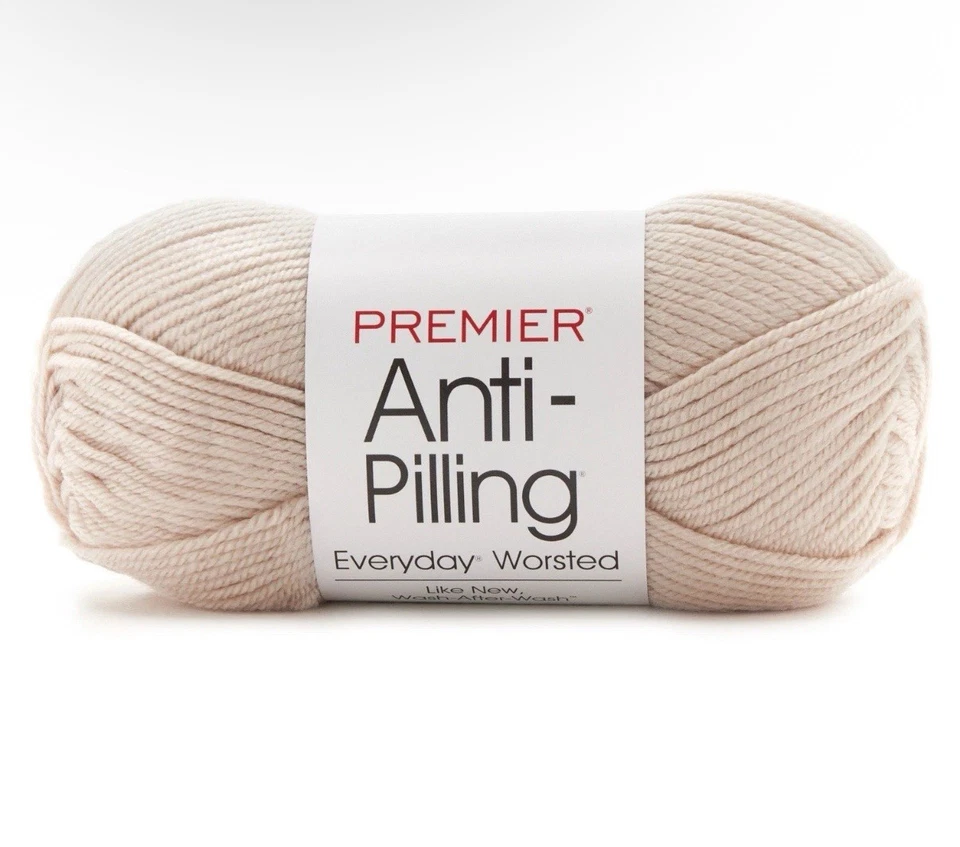 Premier Yarns Anti-pilling Everyday Worsted Solid Yarn-linen
