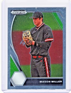 2021 Panini Prizm Draft Picks Mason Miller PDP97 Rookie Card RC Oakland Athletic - Picture 1 of 2