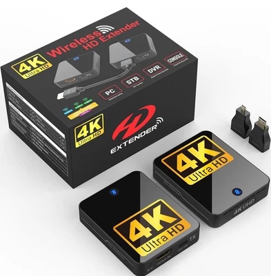 BMOSTE Wireless HDMI Transmitter and Receiver 4K, 9 Setable - Bild 1 von 4