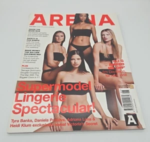 Arena Magazine June 2000 - Tyra Banks, Heidi Klum, Adriana Lima - Picture 1 of 7