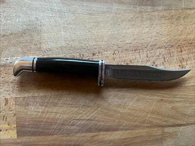 Cuchillos Buck 102 última producción estatal B102-LSP con funda de cuero (NOS) Foto 1 de 4