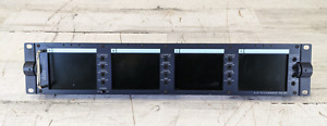 DATAVIDEO TLM-404 QUAD 4" RACK MOUNTABLE LCD MONITORS