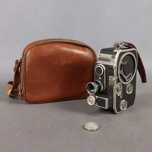 Cinepresa Analogica Bolex Paillard 8 Mm Made In Swiss Con Custodia Vintage 1960 - Imagen 1 de 18