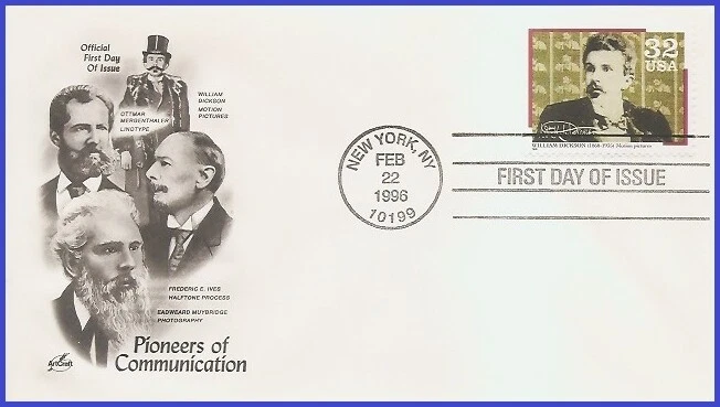 USA5 #3064 U/A ARTCRAFT FDC   William Dickson Pioneer of Communication - Image 1 of 1