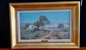 Tableau de Henri Bésiné ( 1899. 1976). Huile sur carton.v sbd. v1864. - Bild 1 von 6