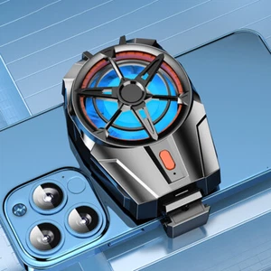 PUBG Phone Cool Heat Sink Mute Phone Cooling Fan Support 4.7-7.5in Screen Phone - Photo 1 sur 21
