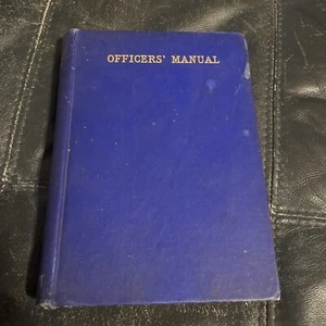 1911 Officer's Manual US Army Manual - Picture 1 of 8