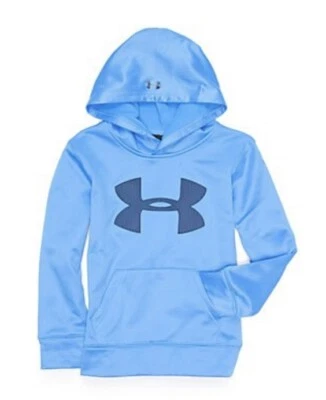 $39.99 Sudadera con Capucha Niño Azul Bajo Armadura Talla 4-A8 Foto 1 de 4