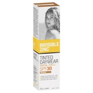 Invisible Zinc Tinted Daywear SPF 30+ 50g Mineral Shield - Medium - Picture 1 of 3