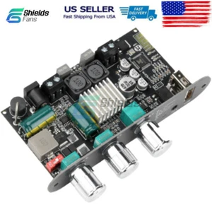100W Bluetooth 5.3 TPA3116D2 Mono Audio Power Amplifier Board With TWS Mode US - Picture 1 of 15