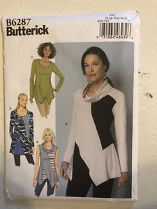 Butterick B6287 Misses Pullover TUNIC sew pattern sz Lrg -XXL UNCUT - Picture 1 of 4