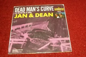 JAN & DEAN "DEAD MAN'S CURVE" ORIGINAL PICTURE SLEEVE IN VG+ CONDITION - Picture 1 of 2