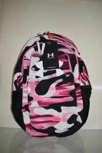 Under Armour Youth Scrimmage 2.0 Backpack 1342652 010 Pink Camo NWT - Picture 1 of 5