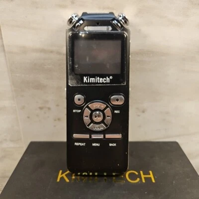 Kimitech 8GB Digital Voice Recorder - Image 1 of 4