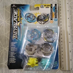 toupie BEYBLADE – HASBRO / TOMY – BURST EVOLUTION – JORMUNTOR J2 + FENGRIFF F2 - Imagen 1 de 3