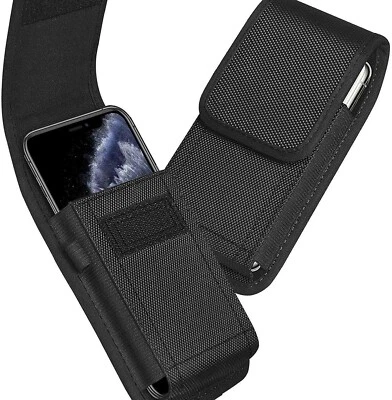 Universal  Belt Pouch with Hook and Loop Closure Holster Case for Mobile Phones - Image 1 of 4