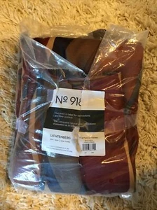No. 918 Intersect Ogee Print Semi-Sheer Grommet Curtain Panel - Picture 1 of 2
