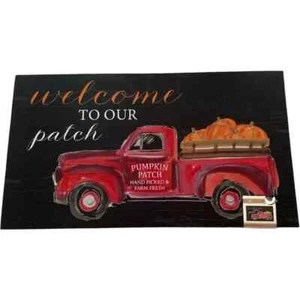 Fall Door Mat Welcome TO Our Patch Indoor Outdoor 16 X 28 new - Picture 1 of 2