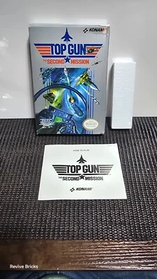 Top Gun (Nintendo Entertainment System, 1987) Solo caja y manual sin juego genial Foto 1 de 4