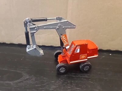 Antigua caja de cerillas vintage O&K 1970 Lesney No. Excavadora hidráulica K1 tamaño king MH6 Foto 1 de 4