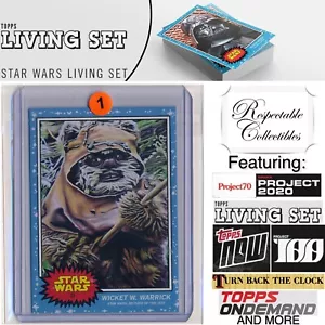 2019 Topps Star Wars Living Set #33 Wicket W. Warrick (Ewok) Return of the Jedi - Picture 1 of 3