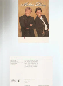 Modern Talking - Autogrammkarte,Original Signiert( Dieter Bohlen+Thomas Anders) - Bild 1 von 1