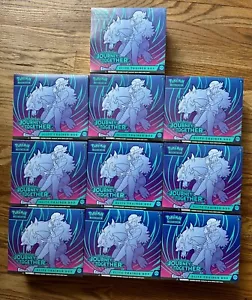 Pokemon TCG Journey Together ETB Elite Trainer Box Lot of 10 Brand New Sealed - Picture 1 of 3