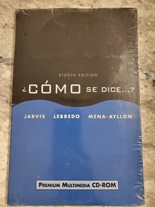 Como se dice...? Eighth Edition Jarvis Lebredo Mena-Ayllon Premium Multimedia CD - Picture 1 of 5