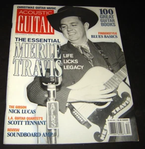 Acoustic Guitar magazine  December 1998 Issue #72  Merle Travis on cover - Picture 1 of 1