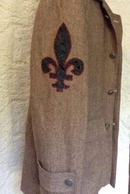 HAUSE OF HOWE COWBOY FUNK MEETS ENGLISH COUNTRY GENTLEMAN, WOOL JACKE, SZ XL,NEW - Image 1 of 4