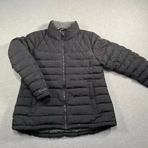 Moosejaw Mountaineering schwarze gefütterte Jacke Damen Größe XL Entendaunen & Federn - Bild 1 von 19
