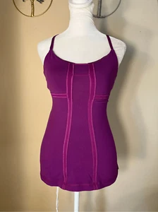 Lululemon Trank lila Mynah Tank Top Größe 4 - Bild 1 von 7