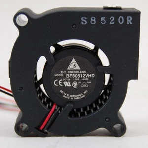 Delta BFB0512VHD Ventilatore CFM 50mm 12 Volt 0,23 Amp 5300 Giri/min 6,75 - Foto 1 di 2
