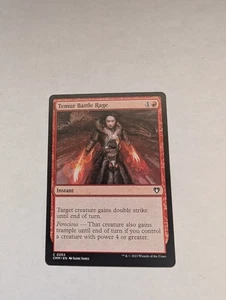 Temur Battle Rage Commander Masters Regular MTG - Picture 1 of 1