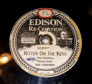 Edison Diamond Disc 50898 Kitten On The Keys - Zez Confrey - Picture 1 of 4