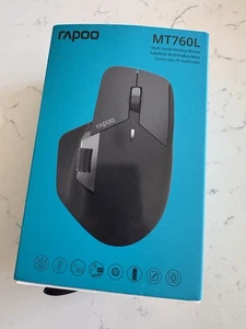 Rapoo MT760L Multi-Mode Wireless Mouse – 11 Buttons, 4 000 DPI, 90-Day Battery - Picture 1 of 6