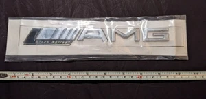 ORIGINAL MERCEDES BENZ PART AMG BLACK SERIES EMBLEM OEM NUMBER A 2058173900 NEW - Picture 1 of 12