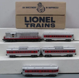 Lionel 6-31775 Spur O Burlington GP-7 Diesel Personenzug Set #1562W LN/Box - Bild 1 von 8