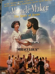 THE STORY OF JESUS in 3D animation DVD THE MIRACLE MAKER - Picture 1 of 3
